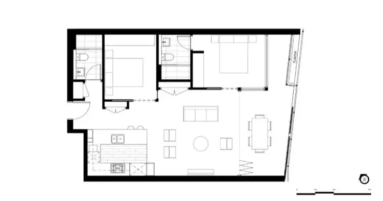 Floorplan of Homely apartment listing, 702/11 Wentworth Place, Wentworth Point NSW 2127