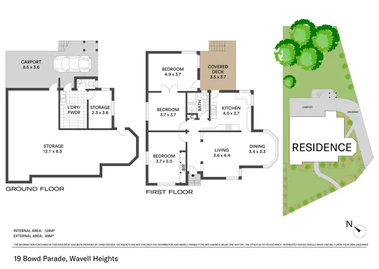 Floorplan of Homely house listing, 19 Bowd Parade, Wavell Heights QLD 4012