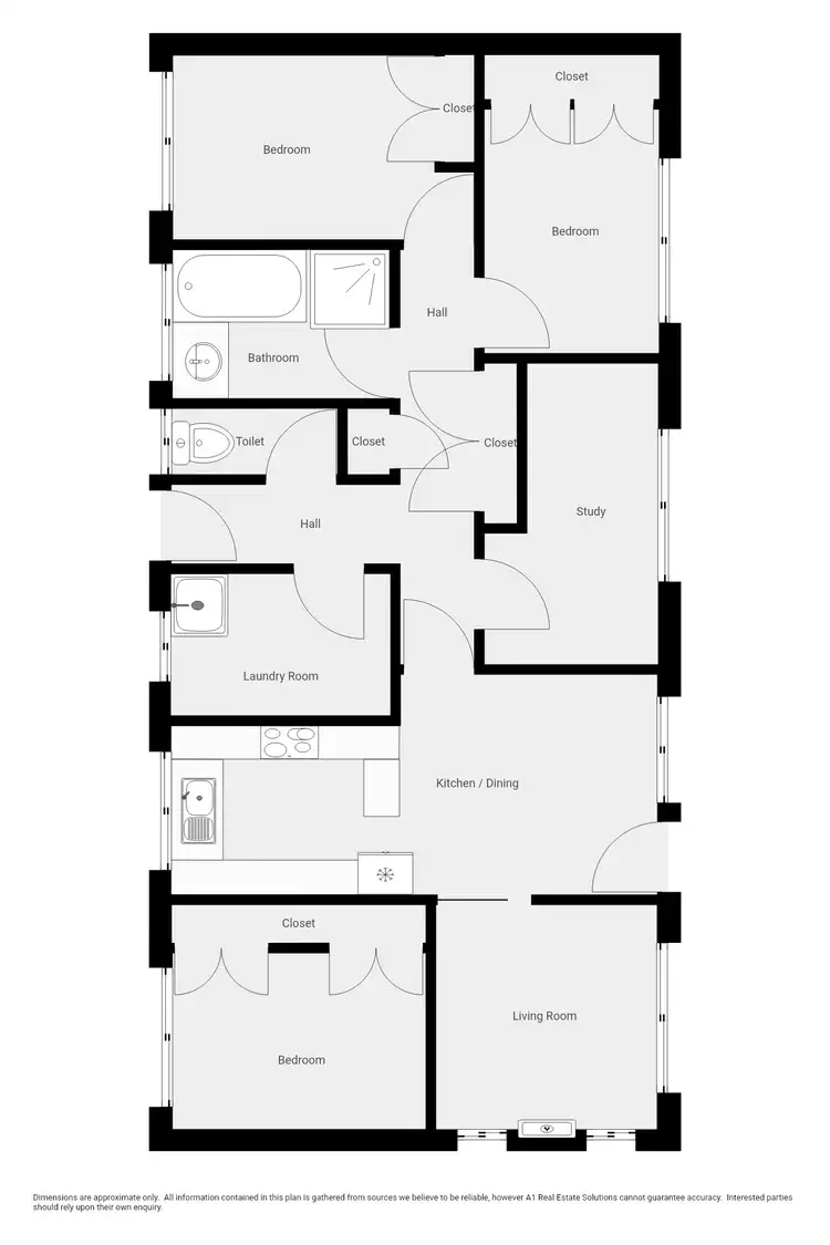 Floorplan of Homely rural property listing, 35 Sinclair Siding Road, Drumborg VIC 3304