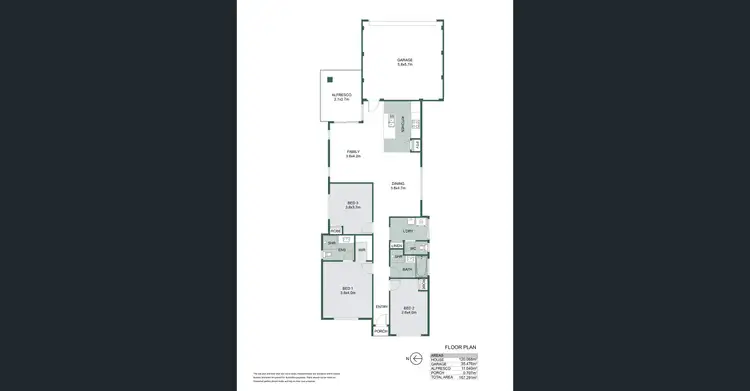 Floorplan of Homely house listing, 8 Bleu Lane, Karnup WA 6176