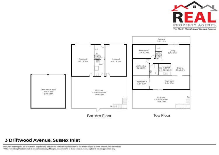 Floorplan of Homely house listing, 3 Driftwood Avenue, Sussex Inlet NSW 2540