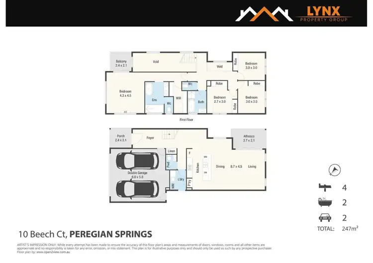 Floorplan of Homely house listing, 9 Sunshine Grove Place, Yandina QLD 4561