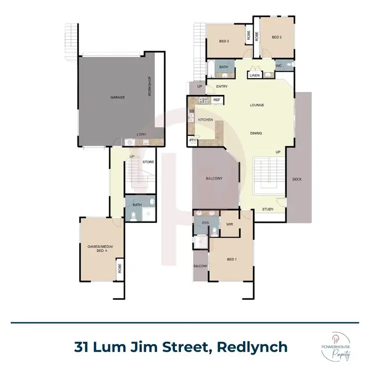 Floorplan of Homely house listing, 31 Lum Jim Street, Redlynch QLD 4870