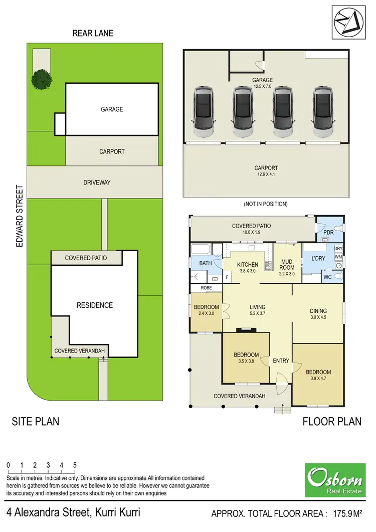 Floorplan of Homely house listing, 4 Alexandra Street, Kurri Kurri NSW 2327