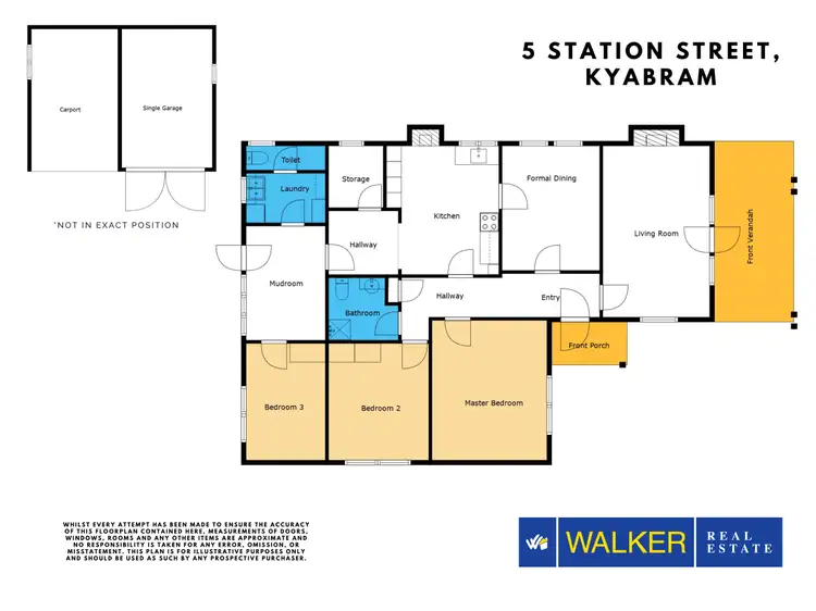 Floorplan of Homely house listing, 5 Station Street, Kyabram VIC 3620