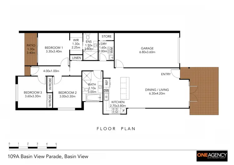 Floorplan of Homely villa listing, 109a Basin View Parade, Basin View NSW 2540
