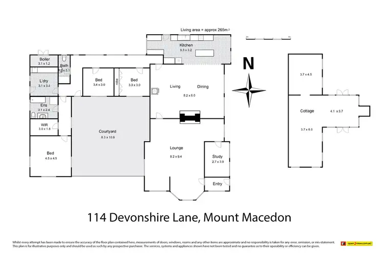 Floorplan of Homely house listing, 114 Devonshire Lane, Mount Macedon VIC 3441