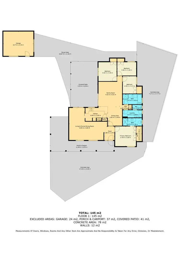 Floorplan of Homely house listing, 26 Fairetha Place, Kalgoorlie WA 6430