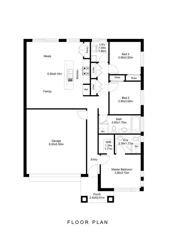 Floorplan of Homely house listing, 18 Nightfall Way, Tarneit VIC 3029