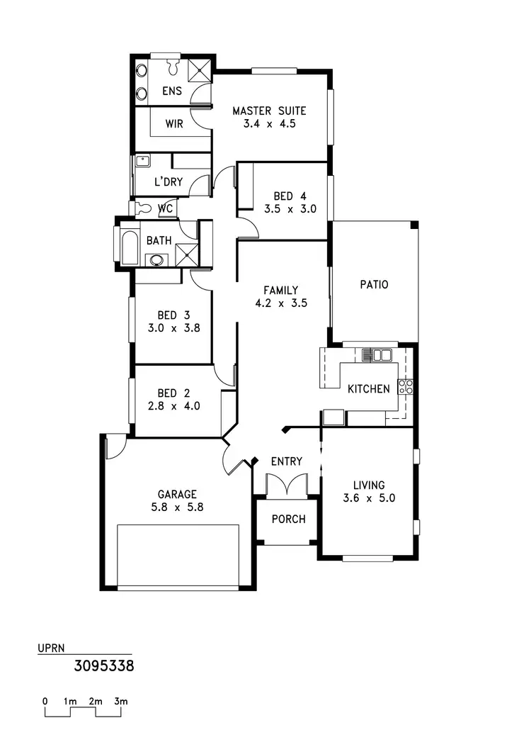 Floorplan of Homely house listing, Address available on request