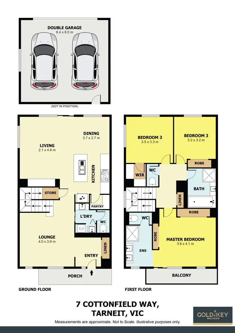 Floorplan of Homely house listing, 7 Cottonfield Way, Tarneit VIC 3029