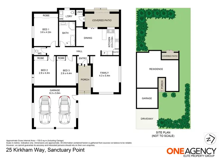 Floorplan of Homely house listing, 25 Kirkham Way, Sanctuary Point NSW 2540