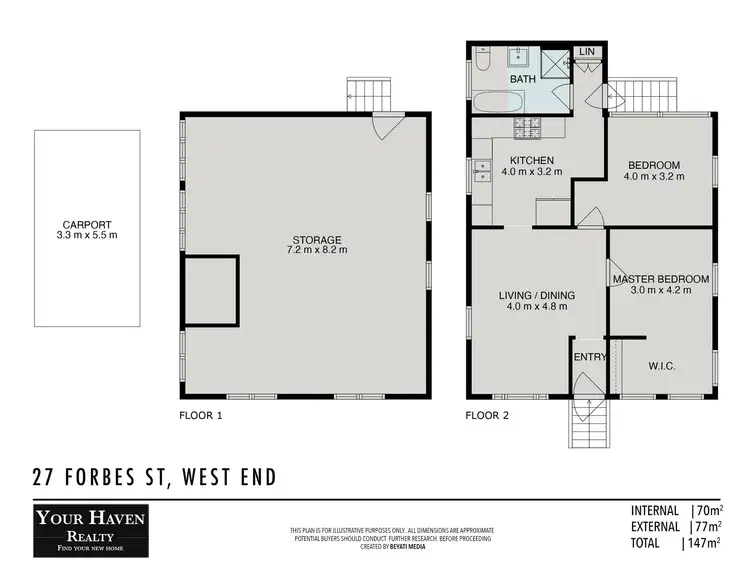 Floorplan of Homely house listing, 27 Forbes Street, West End QLD 4101