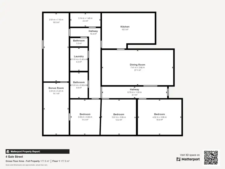 Floorplan of Homely house listing, 4 Gale Street, Forbes NSW 2871