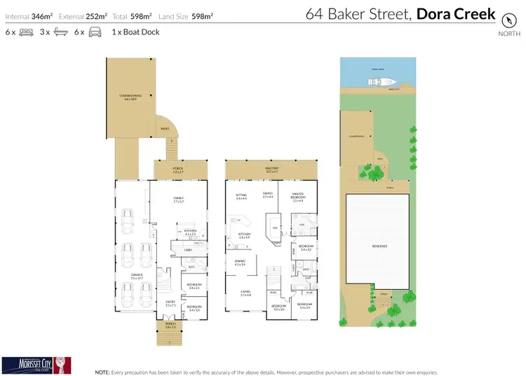 Floorplan of Homely house listing, 64 Baker Street, Dora Creek NSW 2264