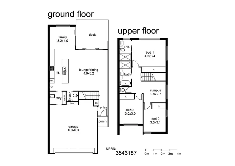Floorplan of Homely townhouse listing, Address available on request