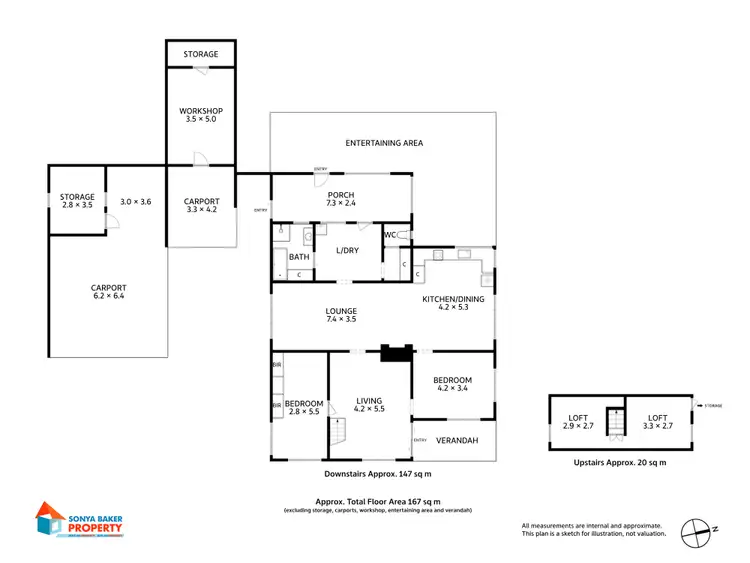 Floorplan of Homely rural property listing, 1316 Calder Road, Calder TAS 7325
