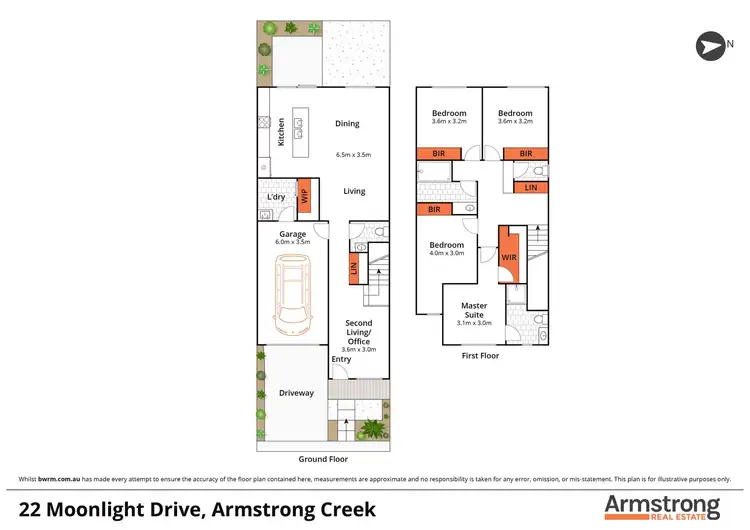 Floorplan of Homely house listing, 22 Moonlight Drive, Mount Duneed VIC 3217