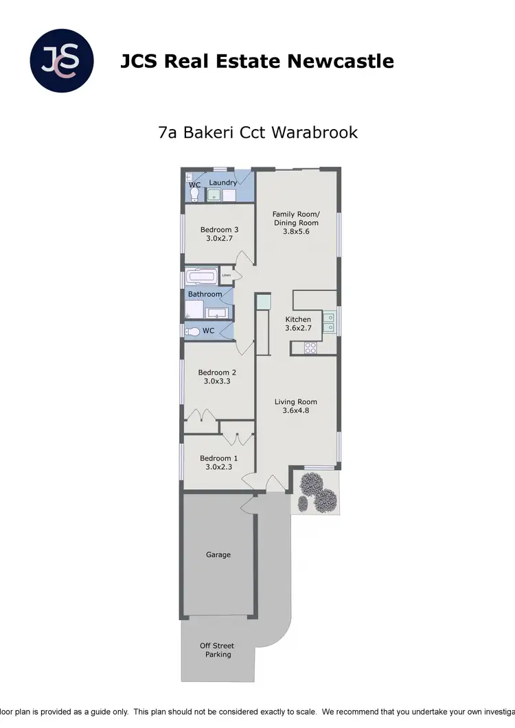 Floorplan of Homely house listing, 7a Bakeri Circuit, Warabrook NSW 2304