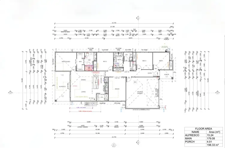 Floorplan of Homely house listing, 54 Redcomb Drive, Park Ridge QLD 4125