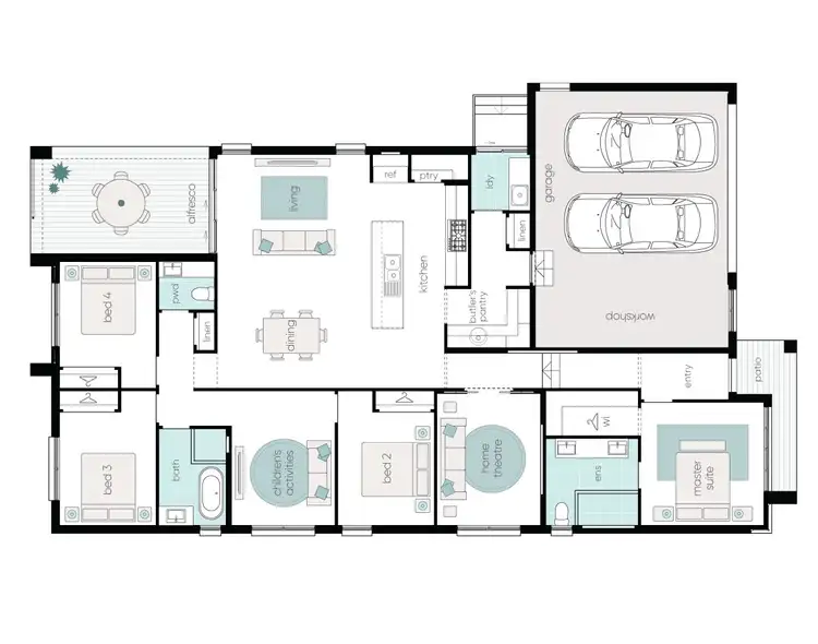 Floorplan of Homely house listing, 11 Bushel Approach, Gilead NSW 2560