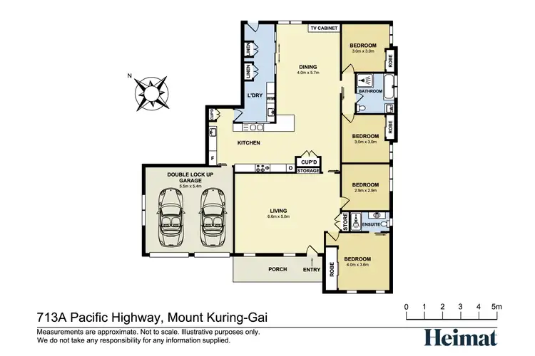 Floorplan of Homely house listing, 713A Pacific Highway, Mount Kuring-Gai NSW 2080