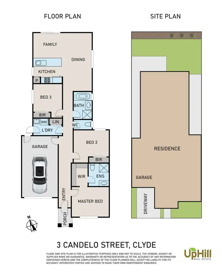 Floorplan of Homely house listing, 3 Candelo Street, Clyde VIC 3978