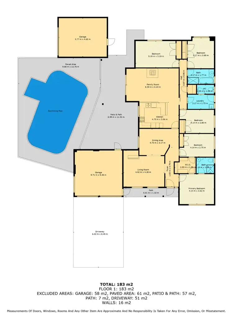 Floorplan of Homely house listing, 21 Premier Street, Hannans WA 6430
