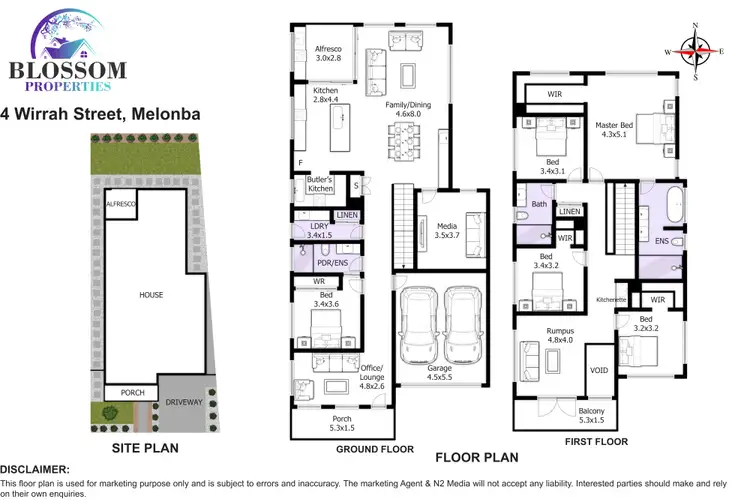 Floorplan of Homely house listing, 4 Wirrah Street, Marsden Park NSW 2765