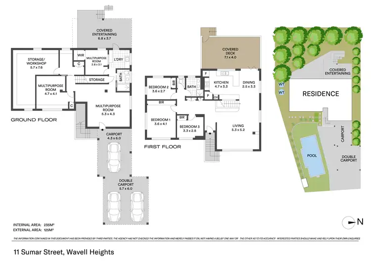 Floorplan of Homely house listing, 11 Sumar Street, Wavell Heights QLD 4012