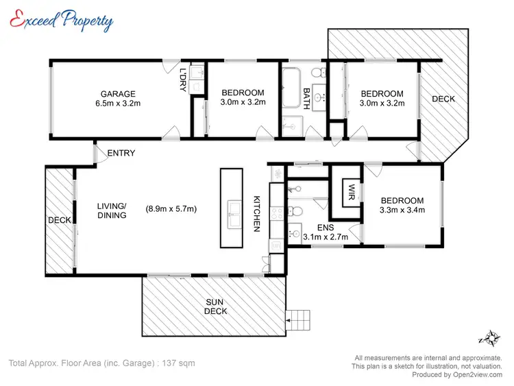 Floorplan of Homely house listing, 16 Downward Way, Sorell TAS 7172