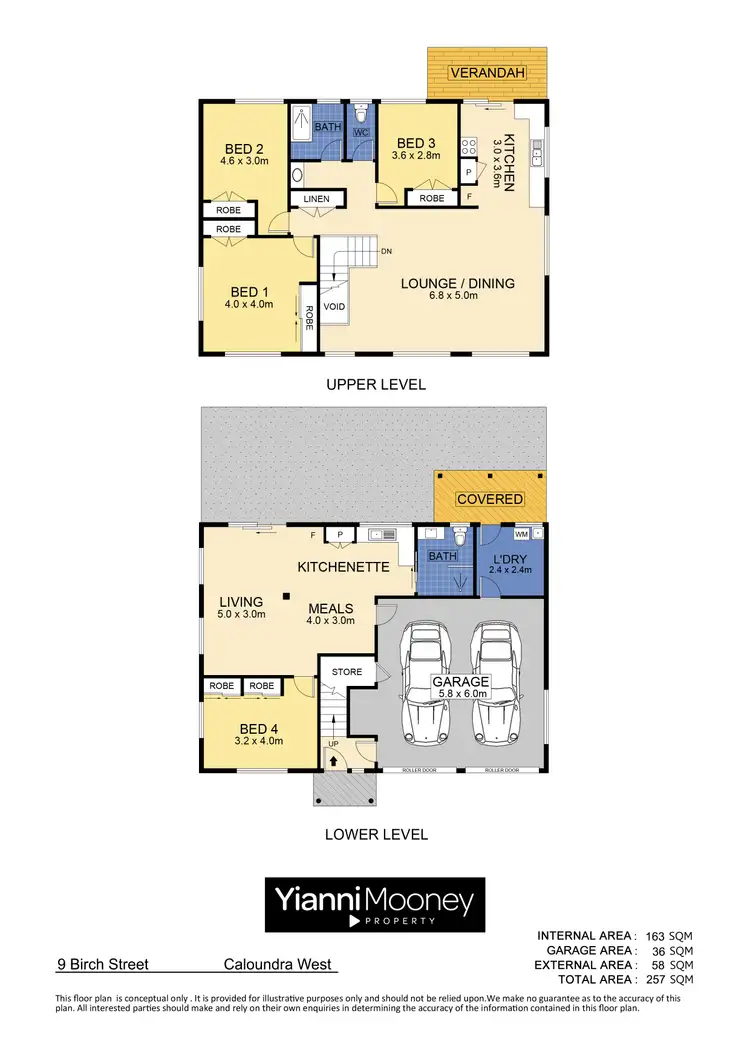Floorplan of Homely house listing, 9 Birch Street, Caloundra West QLD 4551
