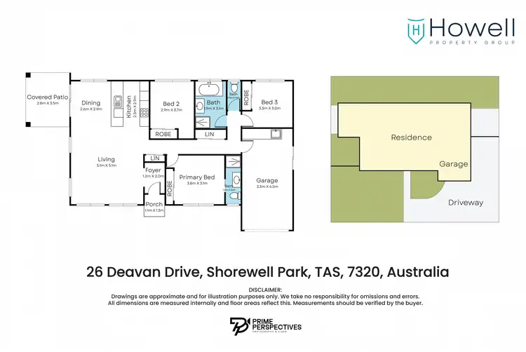 Floorplan of Homely unit listing, 2/26 Deavan Drive, Shorewell Park TAS 7320