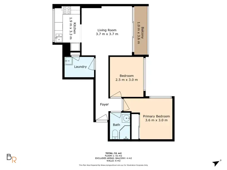 Floorplan of Homely unit listing, Unit 45/77-83 Cook Road, Centennial Park NSW 2021