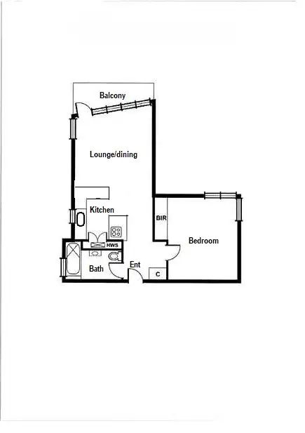 Floorplan of Homely apartment listing, 22/21 Bruce Street, Toorak VIC 3142
