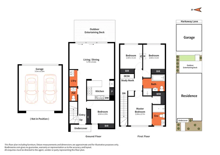 Floorplan of Homely house listing, 14 Netherley walk, Armstrong Creek VIC 3217