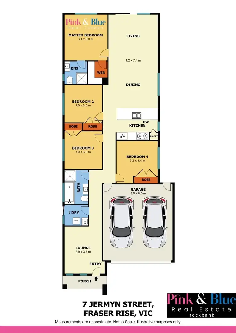 Floorplan of Homely house listing, 7 Jermyn Street, Fraser Rise VIC 3336