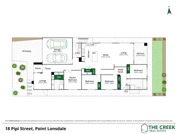 Floorplan of Homely house listing, 18 Pipi Street, Point Lonsdale VIC 3225
