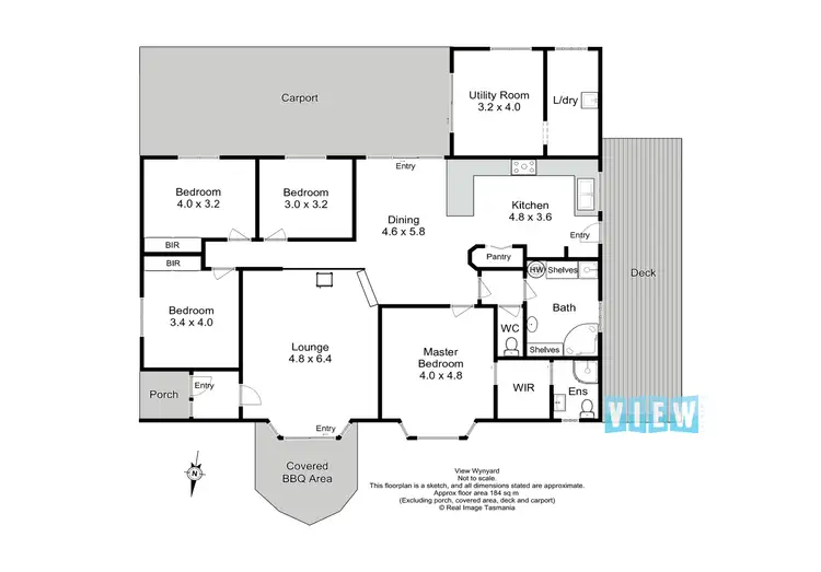 Floorplan of Homely house listing, 122 Deep Creek Road, Wynyard TAS 7325