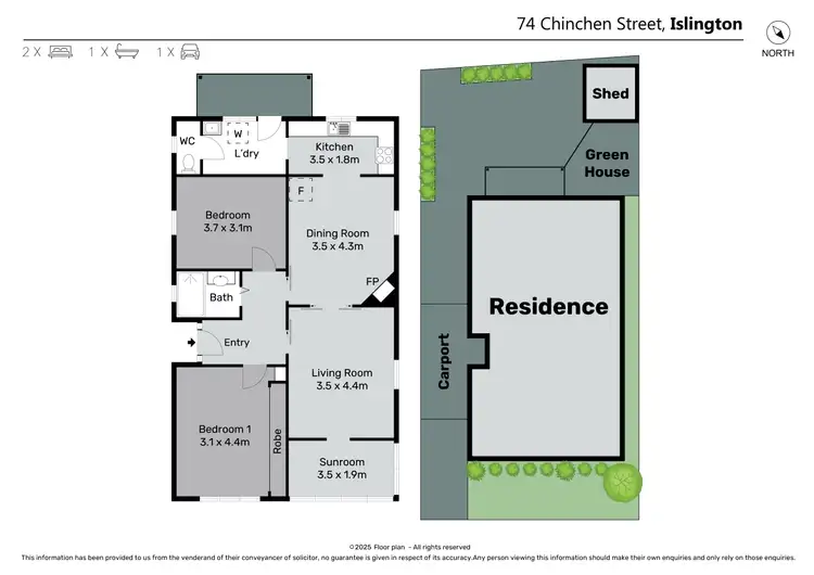 Floorplan of Homely house listing, 74 Chinchen Street, Islington NSW 2296