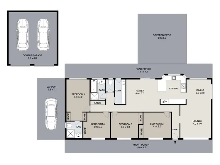 Floorplan of Homely house listing, 30 Odra Street, Camira QLD 4300