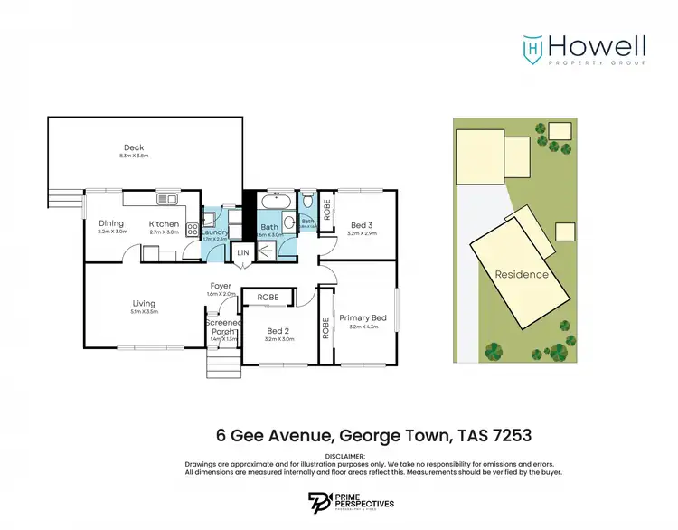 Floorplan of Homely house listing, 6 Gee Avenue, George Town TAS 7253