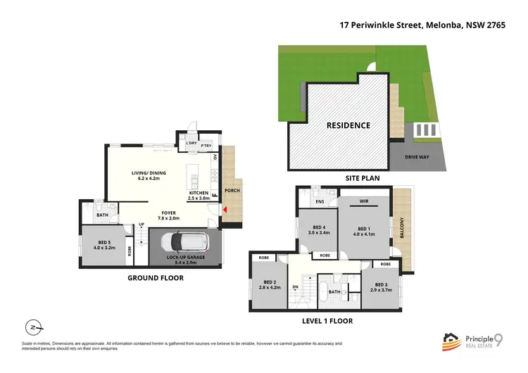 Floorplan of Homely house listing, 17 Periwinkle Street, Marsden Park NSW 2765