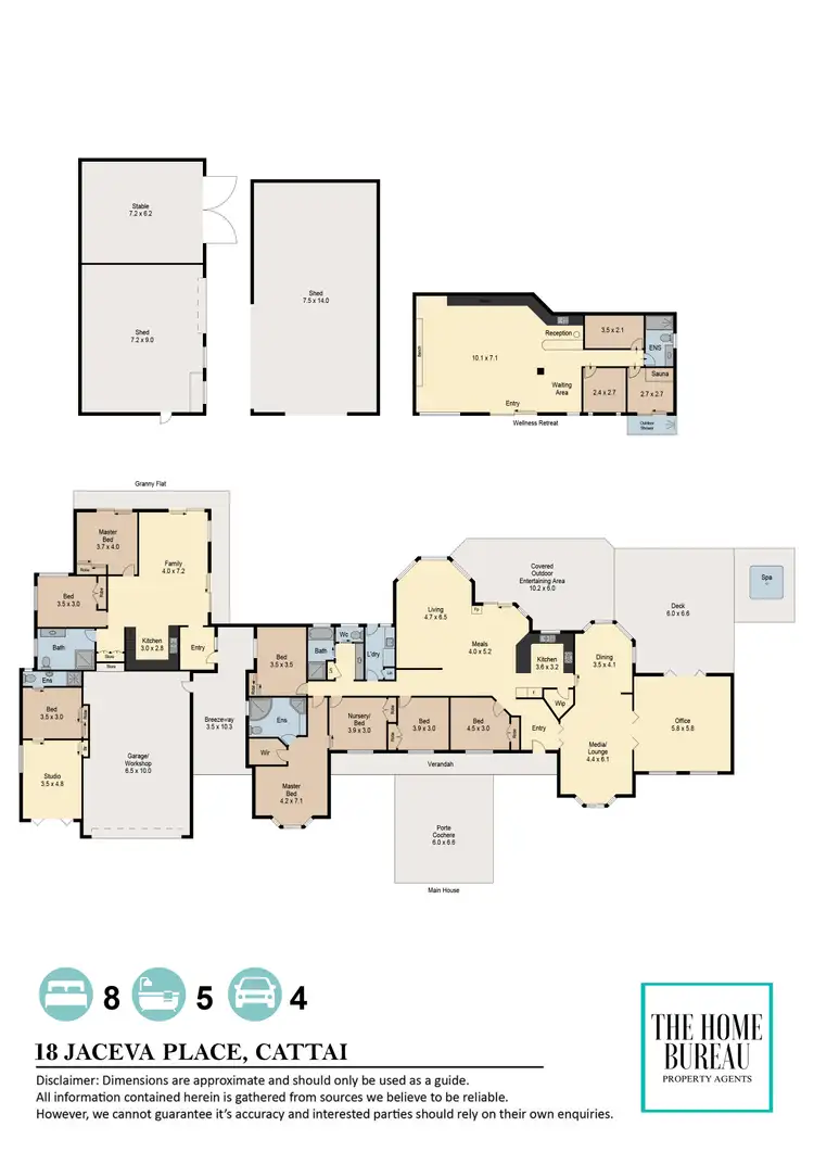 Floorplan of Homely rural property listing, 18 Jaceva Place, Cattai NSW 2756