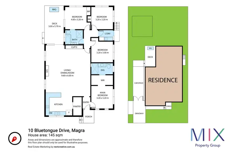 Floorplan of Homely house listing, 10 Bluetongue Drive, Magra TAS 7140