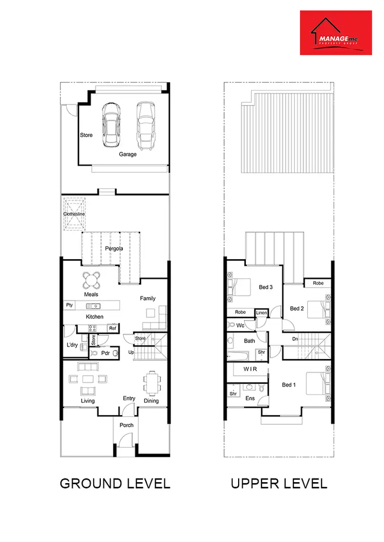 Floorplan of Homely townhouse listing, 9 Quain Street, Crace ACT 2911