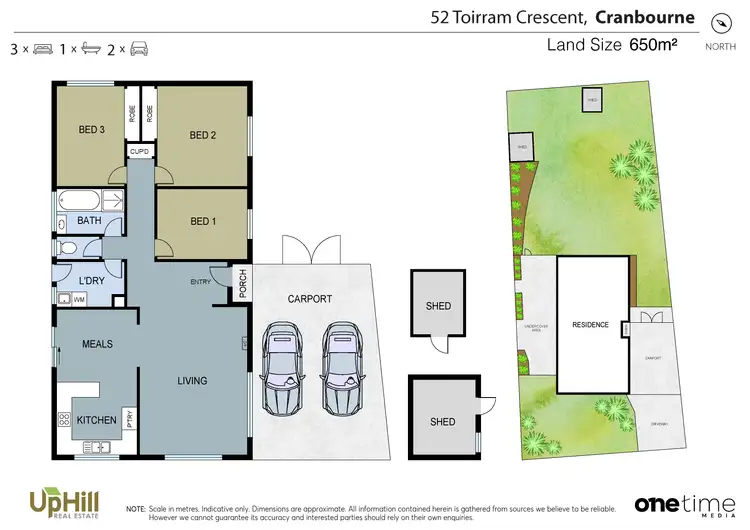 Floorplan of Homely house listing, 52 TOIRRAM CRESCENT, Cranbourne VIC 3977