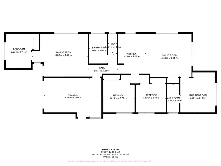 Floorplan of Homely house listing, 9A Fairview Street, Dubbo NSW 2830