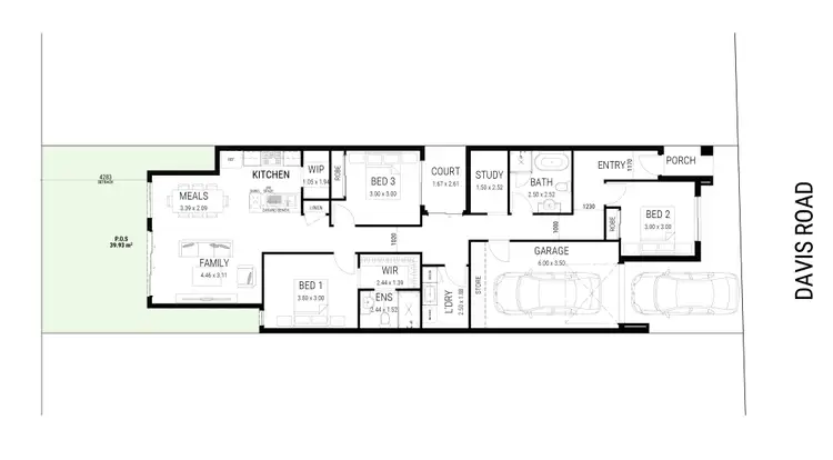 Floorplan of Homely house listing, Lot 516 - 37 Davis Rd Davis Road, Diggers Rest VIC 3427