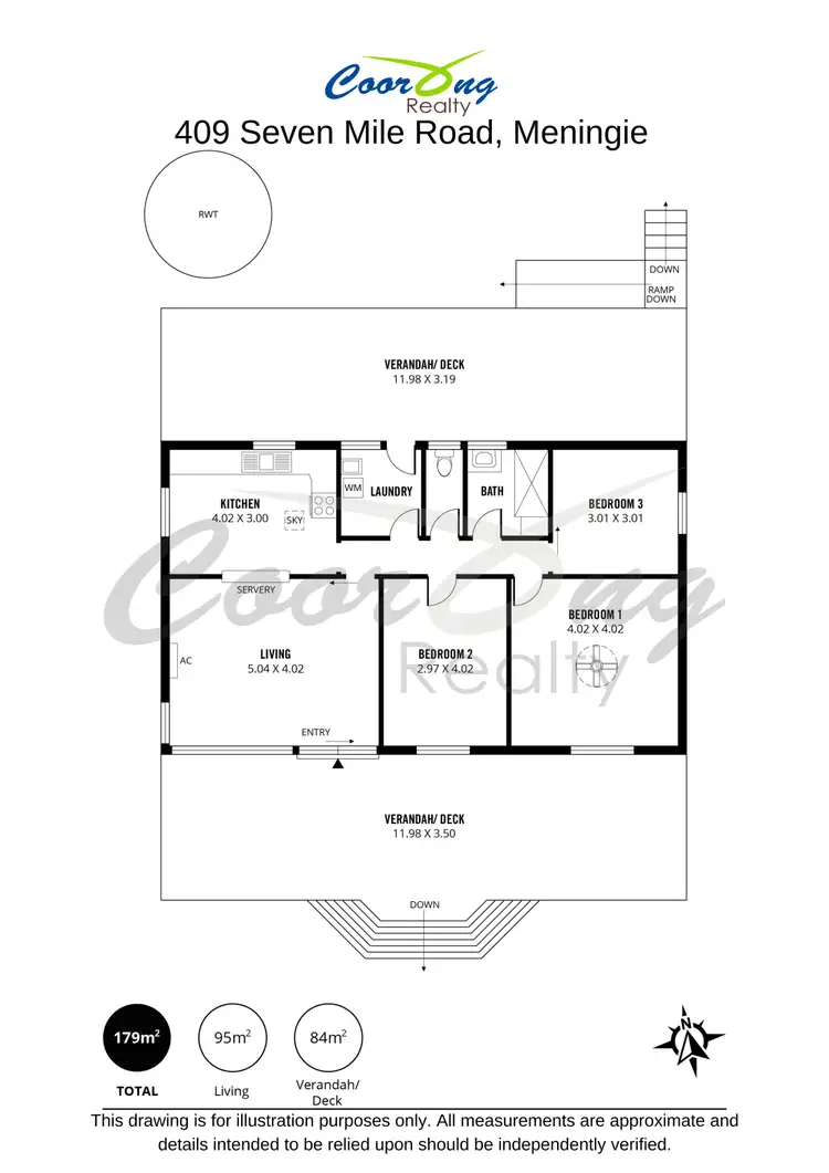 Floorplan of Homely house listing, 490 Seven Mile Road, Meningie SA 5264